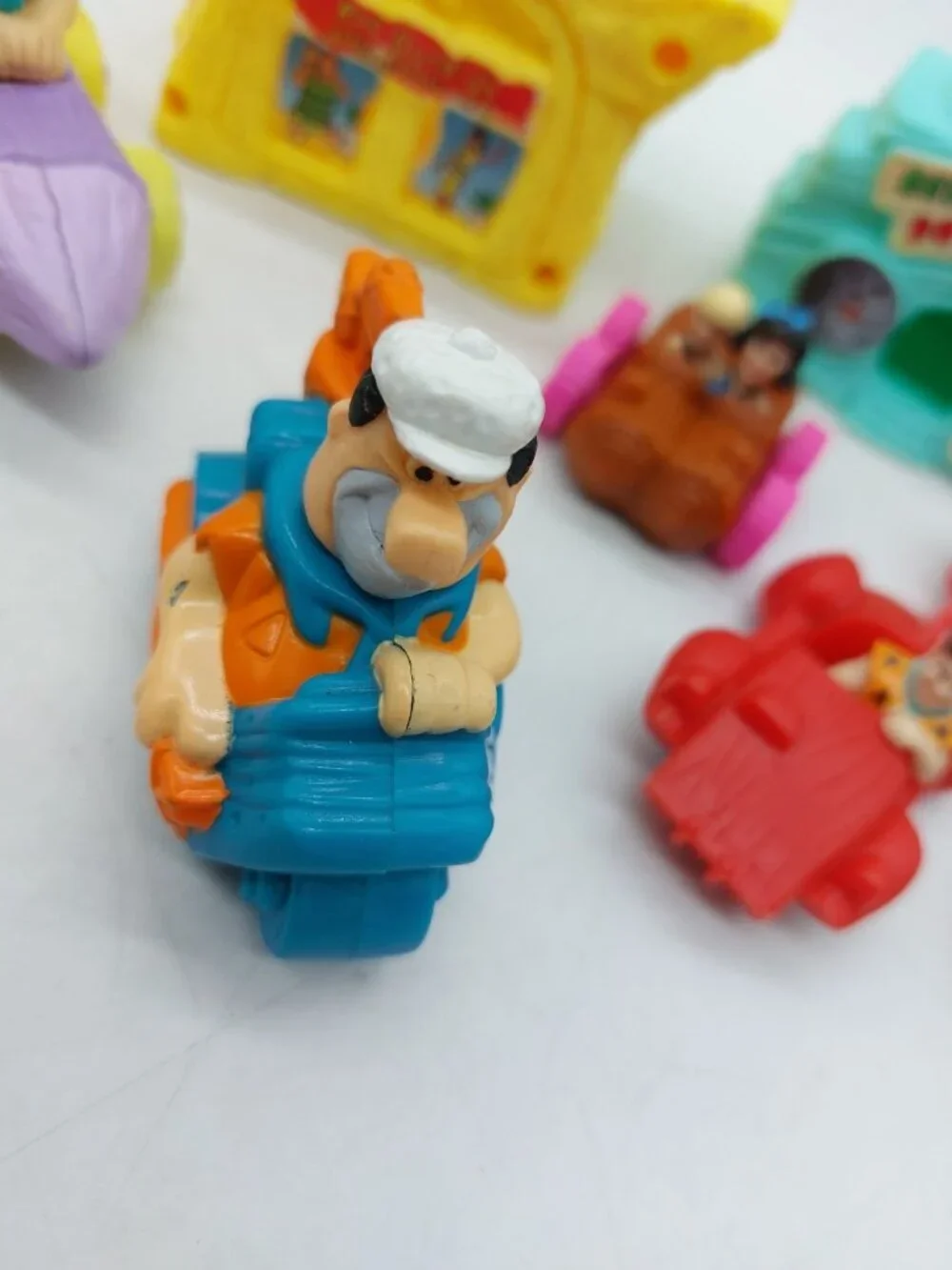 McDonald’s Flintstones Movie & Burger King Toys Set Of 9 READ Some Duplicates